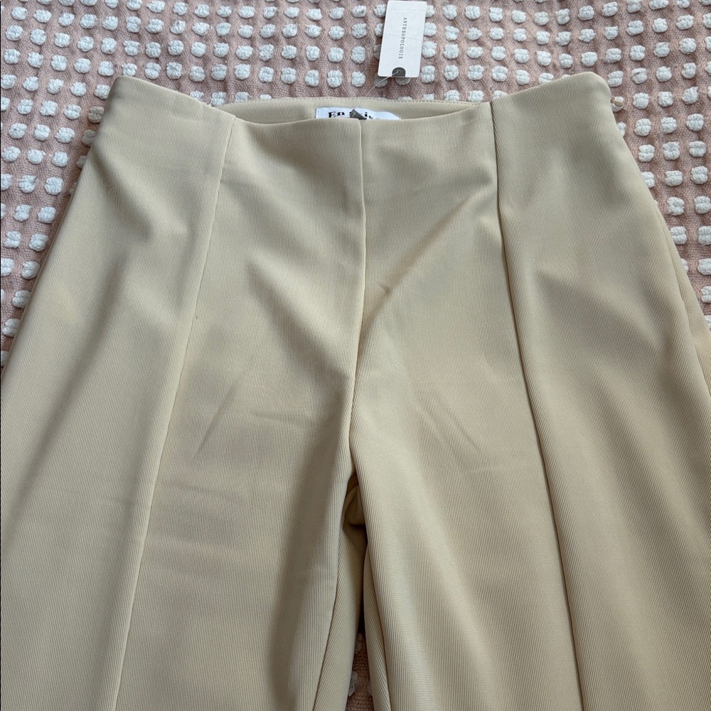 En Saison Tan/Cream Trousers - Picture 2 of 6